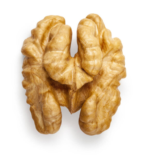 walnut isolated on white