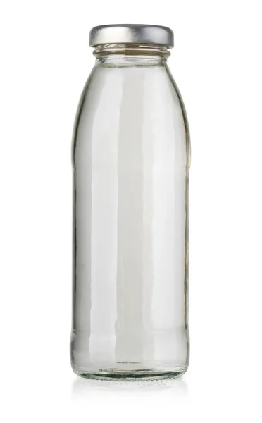 Бутылка белого сока — стоковое фото