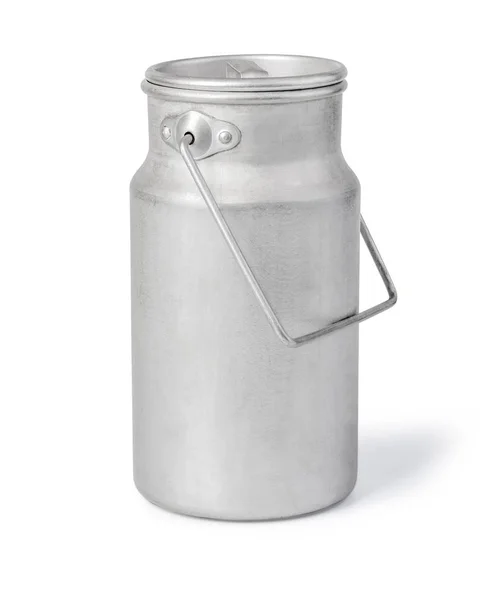 Aluminium melk kan — Stockfoto