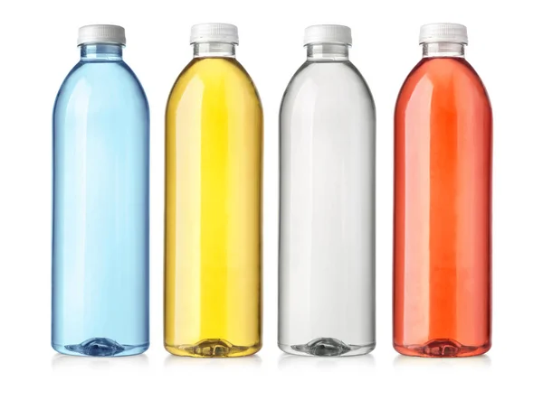 Getränk in Plastikflasche — Stockfoto