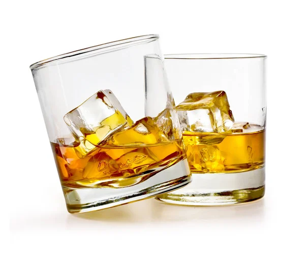 Szklanka szkockiej whisky — Zdjęcie stockowe