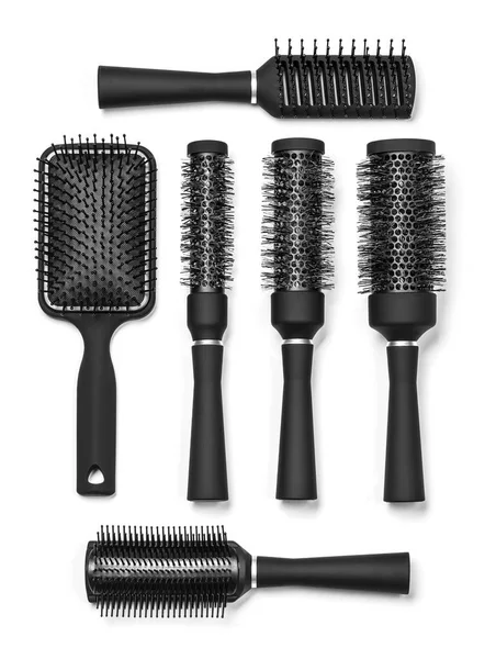 Hairdressing tools on white — Stock Photo, Image