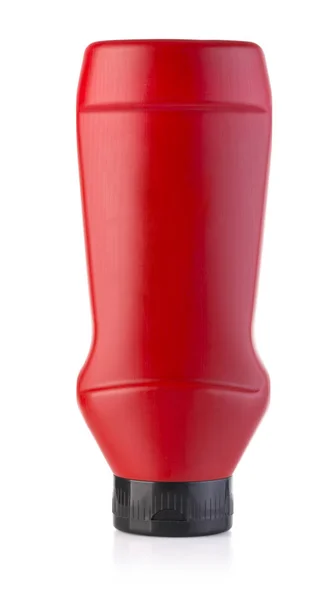 Frasco de ketchup vermelho — Fotografia de Stock