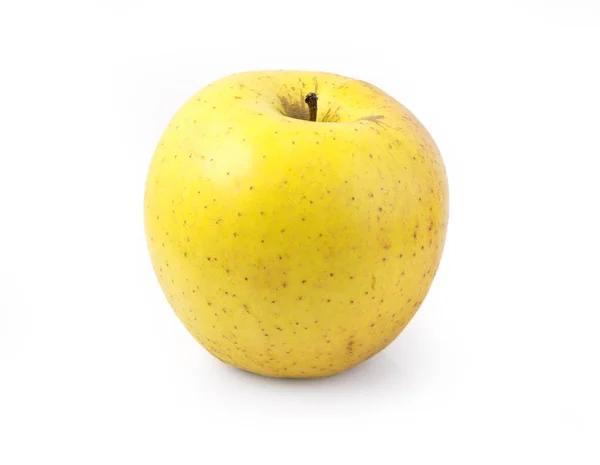 Gul apple isolerade — Stockfoto