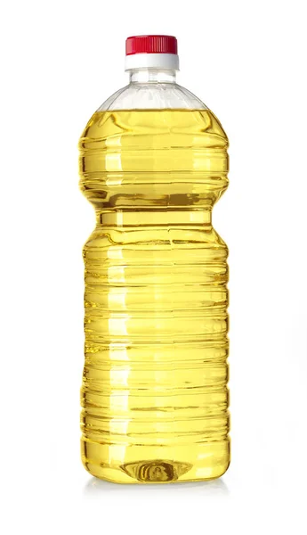 Бутылка масла изолированы — стоковое фото
