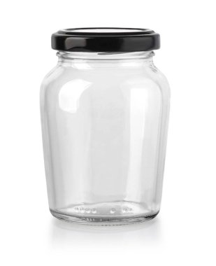 reçel kavanozu beyaz