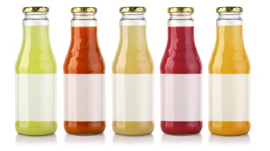izole meyve suyu şişesi