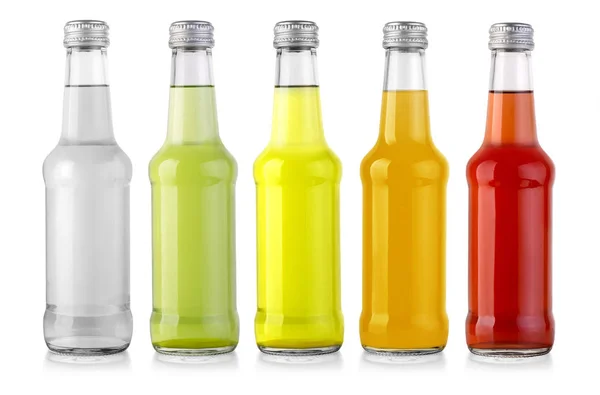 Set of bottles with tasty drink\ — Zdjęcie stockowe