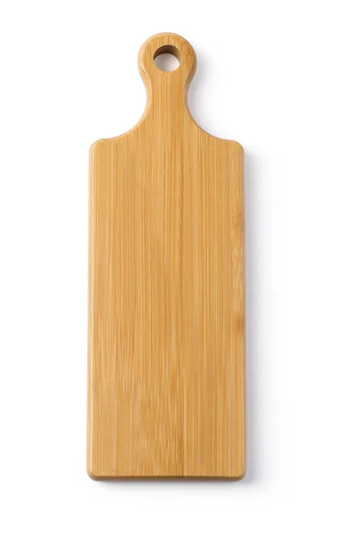 Houten plank geïsoleerd — Stockfoto
