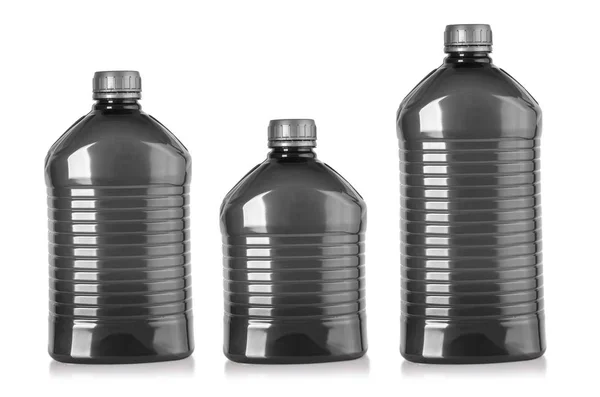Plastic fles geïsoleerd — Stockfoto