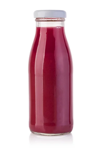 Botella de jugo de vidrio — Foto de Stock