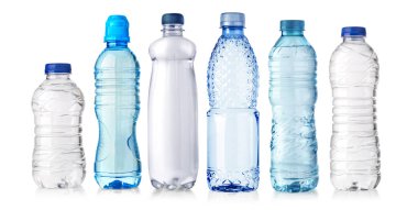 su plastik şişe izole
