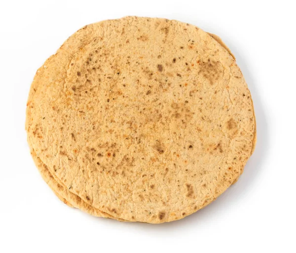 Envoltório de tortilla isolado — Fotografia de Stock