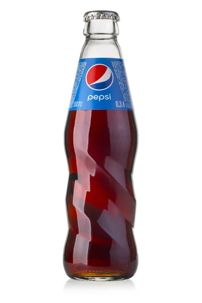 Photo of Pepsi glass bottle — Stock Photo, Image