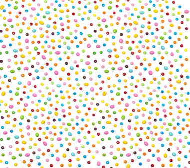 izole renkli şekerler