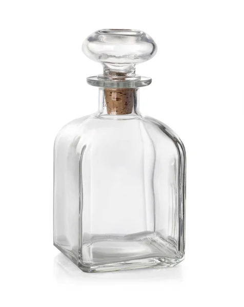 Botella de vidrio de moda antigua —  Fotos de Stock