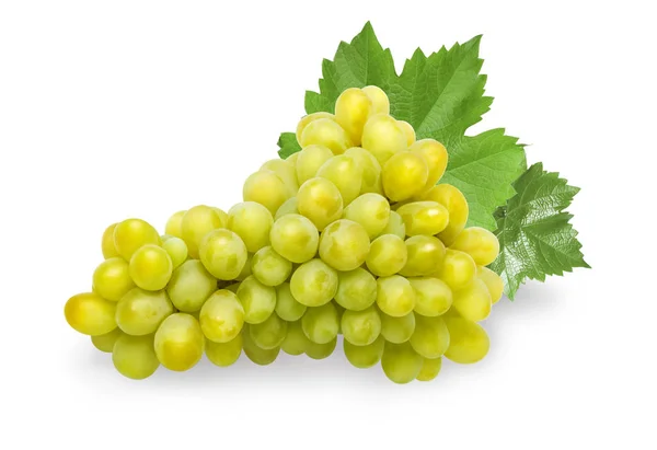 Green grape fruit isolated — Stock Photo, Image