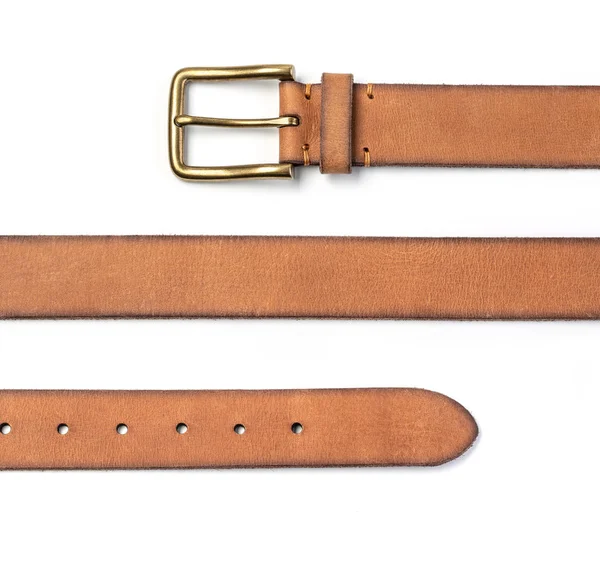 Leather belt isolated — Stock Photo, Image