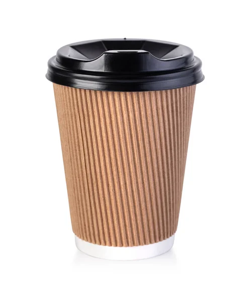 Take-out coffee in thermo cup — Stock Photo, Image