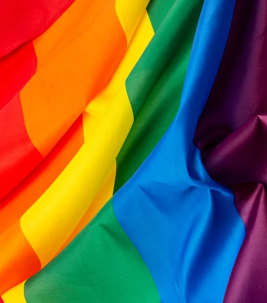 Rainbow flag background — Stock Photo, Image