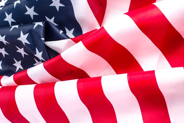 Beautifully  American flag — Stock Photo, Image