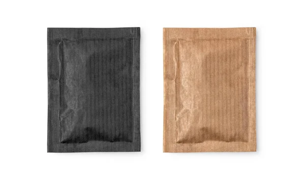 Маленькі цукрові пакети ізольовані — стокове фото