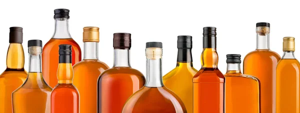 Whiskyflaska isolerad — Stockfoto