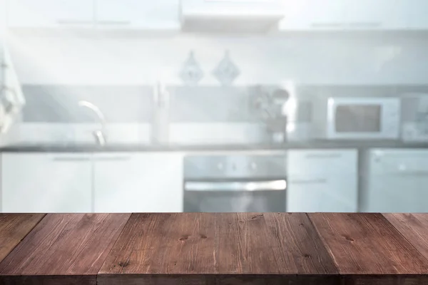 Background Image of wooden table — Stock Photo, Image