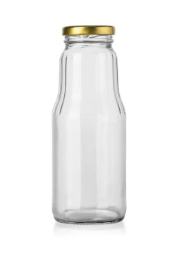 kırpma yolu ile izole boş cam şişe