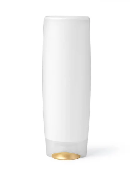 クリッピング パスを白で隔離されるシャンプーのボトル — ストック写真
