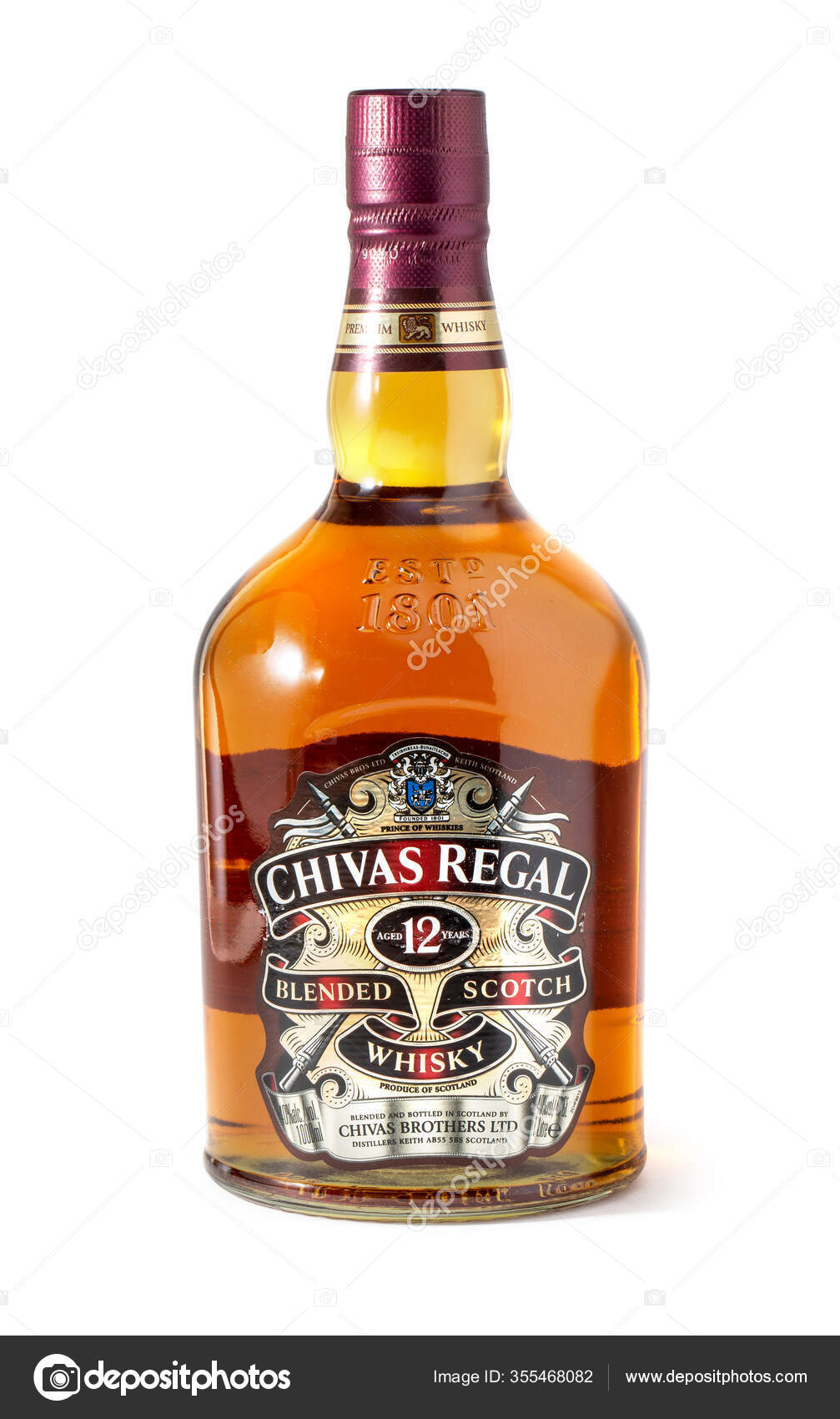 Chivas Regal 12 year Blended Scotch Whisky 750mL