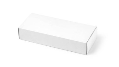 Beyaz kutucuğu kırpma yolu olan beyaz bir arkaplanda kapattım