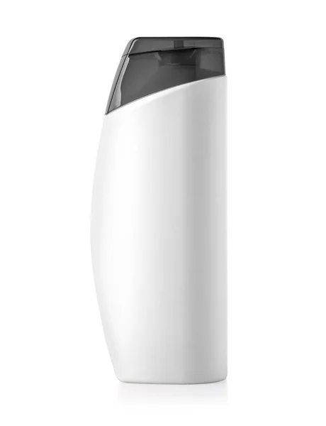 Plastic Shampoo Bottle Flip Top Lid Mockup Template Your Design — Stock Photo, Image