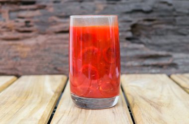 Mor kadife ipli çanta