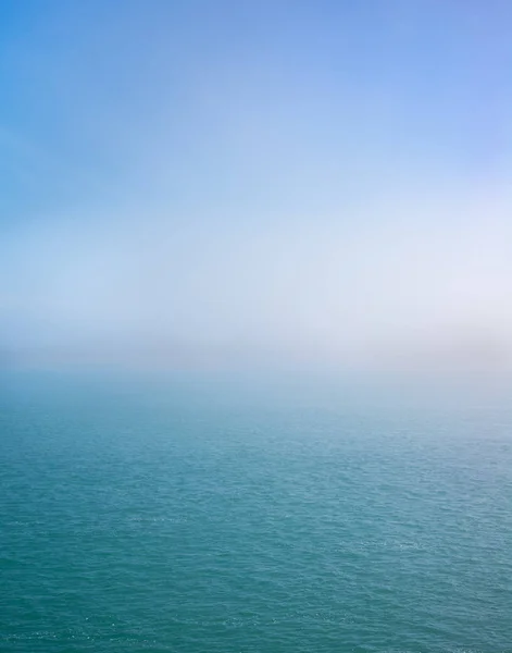 Nebel über dem detroit River im Süden — Stockfoto