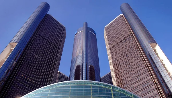 Ren Cen Detroit — Stock fotografie