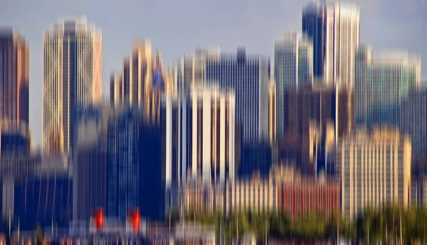 Großstadt schnell Chicago — Stockfoto