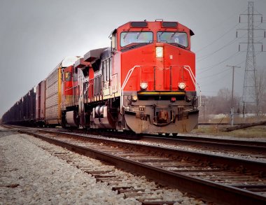 Rairoad lokomotif Detroit
