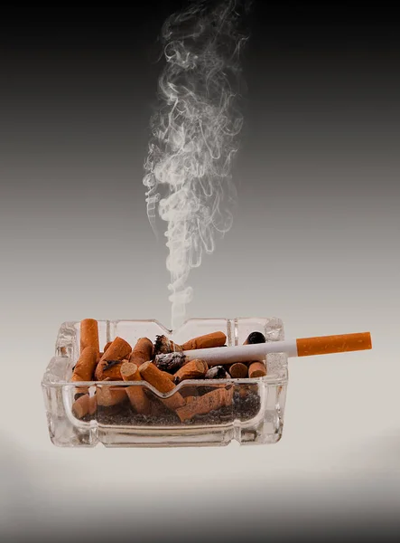 Deixar de fumar avisos — Fotografia de Stock