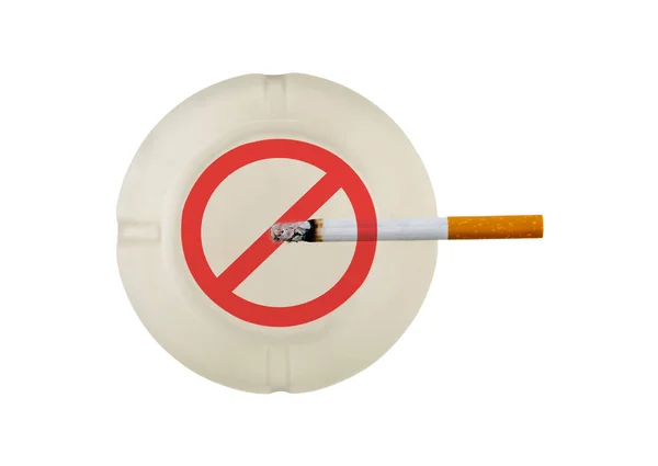 Hora de parar de fumar — Fotografia de Stock