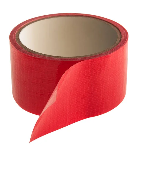 Fita adesiva vermelha — Fotografia de Stock