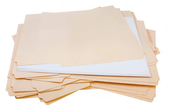 Foldery plików pakietu Office — Zdjęcie stockowe