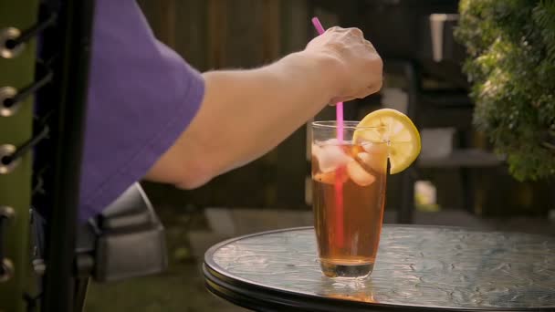 Hora del té al aire libre — Vídeos de Stock