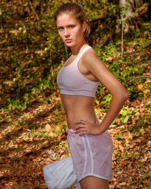 Dinlenme kız Runner