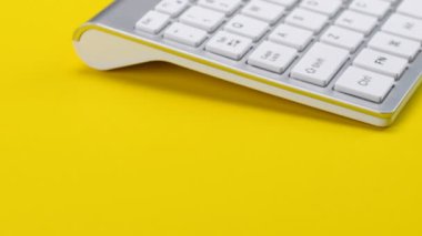 Modern klavye ve fare bilgisayar yakın çekim için