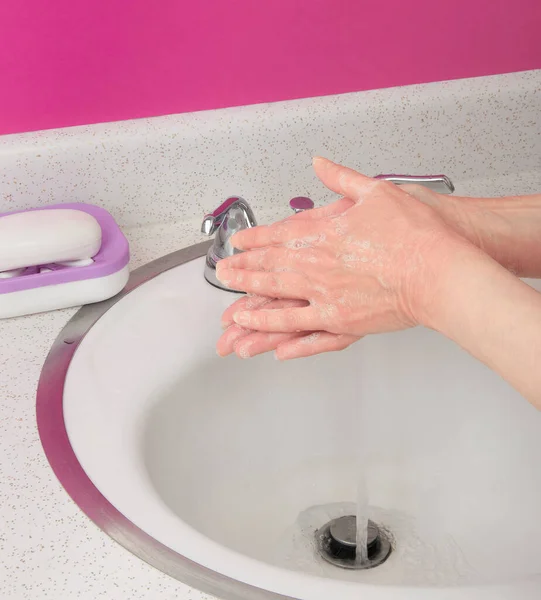 Hand Washing Seconds — Stock Photo, Image