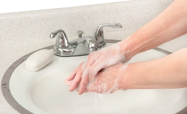 Hand Washing Seconds — Stock Photo, Image