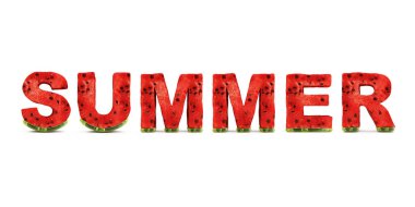 Kırmızı karpuz yazıt 