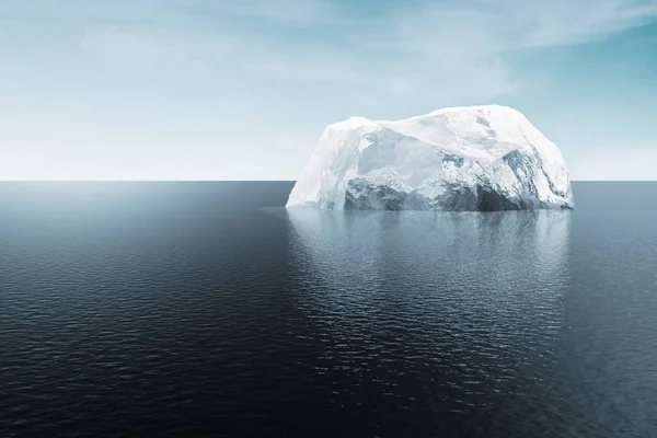 Arktické ledovce v oceánu — Stock fotografie