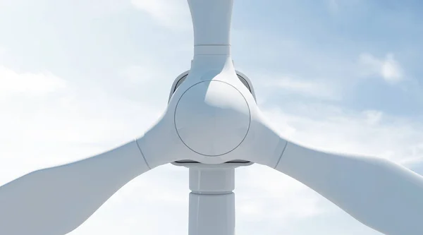 Moderne windturbine — Stockfoto